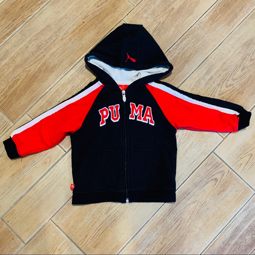 Puma Zipper Sweatshirt with Hood